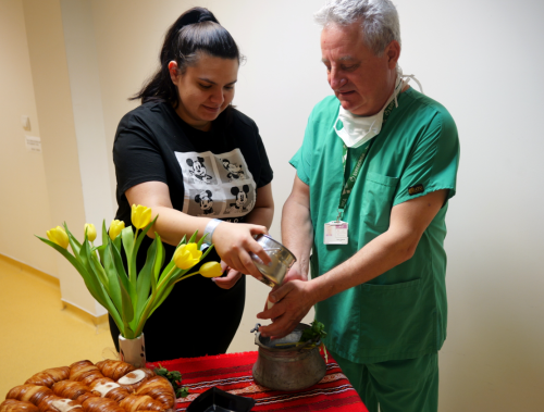 Бабинден в МБАЛ „Бургасмед“ - почит към хората, които даряват живот