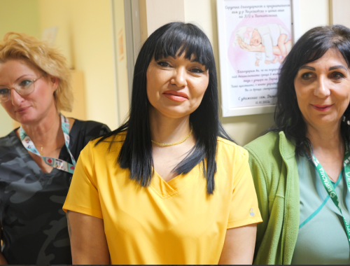 Бабинден в МБАЛ „Бургасмед“ - почит към хората, които даряват живот